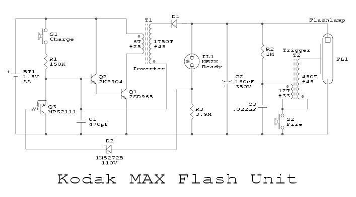 Electronic Schematic of Camera